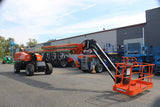 2021 JLG 1350SJP FACTORY RECONDITIONED DIESEL PNEUMATIC BOOM LIFT STRAIGHT WITH JIB 2352 HOURS STK# BF91175129-NLE