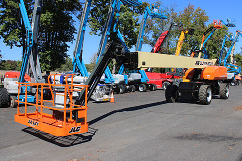 2025 JLG 1350SJP DIESEL PNEUMATIC ULTRA BOOM LIFT STRAIGHT WITH PIVOTING JIB 123 HOURS STK# BF92698549-NLE