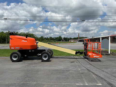 2016 JLG 400S TELESCOPIC STRAIGHT BOOM LIFT AERIAL LIFT 40' REACH DIESEL 4WD 2144 AND 3482 HOURS STOCK # BF9289149-PAB