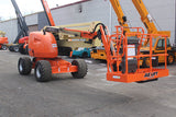 2017 JLG 450AJ ARTICULATING BOOM LIFT AERIAL LIFT WITH JIB ARM 45' REACH DIESEL 4WD 1595 HOURS STOCK # BF9398619-NLE - United Lift LLC