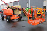 2017 JLG 450AJ ARTICULATING BOOM LIFT AERIAL LIFT WITH JIB ARM 45' REACH DIESEL 4WD 2397 HOURS STOCK # BF9398779-NLE - United Lift LLC