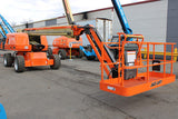 2018 JLG 660SJ TELESCOPIC STRAIGHT BOOM LIFT AERIAL LIFT WITH JIB ARM 66' REACH DIESEL 4WD 2335 HOURS STOCK # BF9698329-NLE - United Lift Equipment LLC