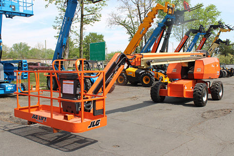 2019 JLG 660SJ TELESCOPIC BOOM LIFT AERIAL LIFT WITH JIB ARM 66' REACH DIESEL 4WD 1680 STOCK # BF9598649-NLE - United Lift Equipment LLC