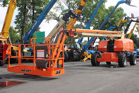 2019 JLG 860SJ STRAIGHT BOOM LIFT AERIAL LIFT WITH JIB ARM 86' REACH DIESEL 4WD 1440 HOURS STOCK # BF9798559-NLE - United Lift LLC