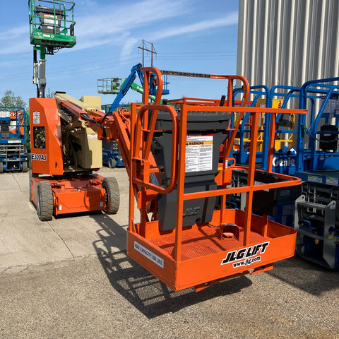 2015 JLG E300AJP ARTICULATING BOOM LIFT AERIAL LIFT 30' REACH ELECTRIC 529 HOURS STOCK # BF9218519-WIB - United Lift Equipment LLC