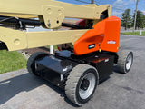 2023 JLG E450AJ ARTICULATING BOOM LIFT AERIAL LIFT WITH JIB ARM 45' REACH ELECTRIC BRAND NEW STOCK # BF9759139-PAB - United Lift Equipment LLC