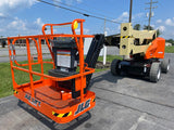 2023 JLG E450AJ ARTICULATING BOOM LIFT AERIAL LIFT WITH JIB ARM 45' REACH ELECTRIC BRAND NEW STOCK # BF9759139-PAB - United Lift Equipment LLC