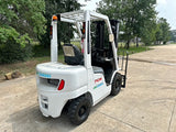 2014 NISSAN/UNICARRIERS FHD25 5000 LB DIESEL FORKLIFT PNEUMATIC 85/189" 3 STAGE MAST SIDE SHIFTER 5087 HOURS STOCK # BF9175139-TXB - United Lift LLC