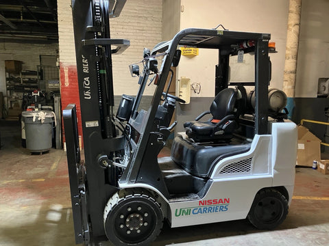 2021 NISSAN MCUG1F2F30LV 6000 LB LP GAS FORKLIFT CUSHION 94/199" 3 STAGE MAST SIDE SHIFTER STOCK # BF998759-OHB