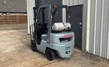 2009 NISSAN MP1F1A20LV 4000 LB LP GAS FORKLIFT PNEUMATIC TIRE 84/130 2 STAGE MAST 6233 HOURS STOCK # BF9119749-ARB - United Lift LLC