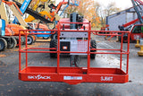 2016 SKYJACK SJ66T STRAIGHT BOOM LIFT AERIAL LIFT WITH JIB ARM 66' REACH DIESEL 4WD 2460 HOURS STOCK # BF9528779-NLE - United Lift Equipment LLC