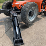 2014 SKYTRAK 10054 10000 LB DIESEL TELESCOPIC FORKLIFT TELEHANDLER PNEUMATIC 4WD OUTRIGGERS 3510 HOURS STOCK # BF9665549-WIB - United Lift Equipment LLC