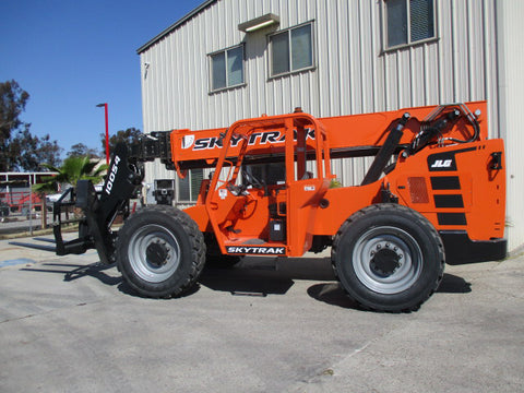 2023 SKYTRAK 10054 10000 LB DIESEL TELESCOPIC FORKLIFT TELEHANDLER PNEUMATIC 4WD STOCK # BF91799139-PABCA - United Lift Equipment LLC