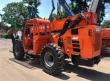 2017 SKYTRAK 10054 10000 LB DIESEL TELESCOPIC FORKLIFT TELEHANDLER PNEUMATIC 4WD OUTRIGGERS 2436 HOURS STOCK # BF91042359-NLE - United Lift Equipment LLC