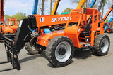 2017 SKYTRAK 6042 6000 LB DIESEL TELESCOPIC FORKLIFT TELEHANDLER PNEUMATIC 4WD OPEN CAB AUXILIARY HYDRAULICS 2673 HOURS STOCK # BF9569739-NLE - United Lift Equipment LLC