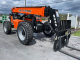 IN STOCK READY TO SHIP 2024 SKYTRAK 8042 8000 LB DIESEL TELESCOPIC FORKLIFT TELEHANDLER PNEUMATIC 4WD ENCLOSED CAB WITH HEAT BRAND NEW STOCK # BF91319189-PAB - United Lift Equipment LLC