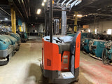 2020 TOYOTA 9BRU23 4500 LB 36 VOLT ELECTRIC DOCK STOCKER FORKLIFT 95/211" 3 STAGE MAST SIDE SHIFTER STOCK # BF9112579-OHB