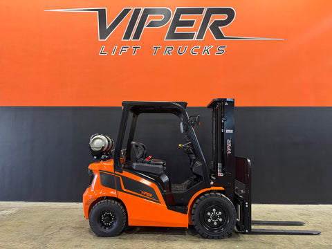 2026 VIPER FY30F 6000 LB LP GAS FORKLIFT PNEUMATIC 88/189" 3 STAGE MAST SIDE SHIFTER BRAND NEW STOCK # BF9269549-ILE