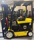 2020 YALE ERC050VGN 5000 LB 48 VOLT ELECTRIC FORKLIFT 89/195" THREE STAGE MAST SIDE SHIFTER 814 HOURS STOCK # BF996379-BUF