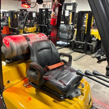 2021 YALE GLC060VX 6000 LB LP GAS FORKLIFT CUSHION 92/200" 3 STAGE MAST SIDE SHIFTER 3312 HOURS STOCK # BF9125149-MMOH
