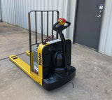 2015 YALE MPW050 5000 LB ELECTRIC WALKIE PALLET JACK CUSHION 879 HOURS STOCK # BF938249-ARB - United Lift LLC