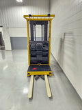 2008 YALE OS030ECN 3000 LB 24 VOLT ELECTRIC FORKLIFT ORDER PICKER CUSHION 89/195 3 STAGE MAST 4858 HOURS STOCK # BF998719-NLOH - United Lift Equipment LLC