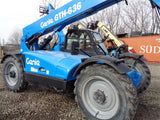 2018 GENIE GTH636 6000 LB DIESEL TELESCOPIC FORKLIFT TELEHANDLER ENCLOSED HEATED CAB w/AC 4WD 153 HOURS STOCK # BF9775129-VAOH - United Lift Equipment LLC