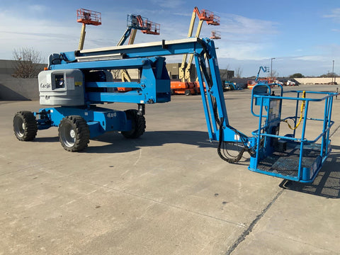 2013 GENIE Z60/34 ARTICULATING BOOM LIFT AERIAL LIFT 60' REACH DIESEL 2998 HOURS STOCK # BF9358549-WIB - United Lift Equipment LLC