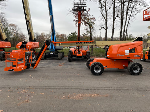 2016 JLG 460SJ STRAIGHT BOOM LIFT AERIAL LIFT WITH JIB ARM 46' REACH DIESEL 4WD 2272 HOURS STOCK # BF9542739-NLEQ - United Lift Equipment LLC