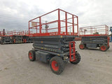 2006 SKYJACK SJ7135RT (2014 FACTORY RECON BY SKYJACK) SCISSOR LIFT 35' REACH DUAL FUEL PNEUMATIC TIRES 3316 HOURS STOCK # BF984529-WIBIL - United Lift Used & New Forklift Telehandler Scissor Lift Boomlift