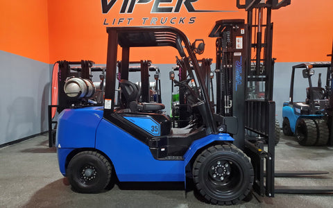 2021 VIPER FY35 8000 LB LP GAS FORKLIFT DUAL PNEUMATIC 89/189" 3 STAGE MAST SIDE SHIFTER BRAND NEW STOCK # BF9303629-ILIL - United Lift Used & New Forklift Telehandler Scissor Lift Boomlift