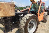 2018 JLG 1255 12000 LB DIESEL TELESCOPIC FORKLIFT TELEHANDLER PNEUMATIC ENCLOSED HEATED CAB OUTRIGGERS 4WD 2766 HOURS STOCK # BF9983519-VAOH - United Lift Equipment LLC