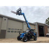 2018 GENIE GTH2506 5500 LB DIESEL TELESCOPIC FORKLIFT TELEHANDLER PNEUMATIC 4WD ENCLOSED CAB STOCK # BF243808-WVB - United Lift Used & New Forklift Telehandler Scissor Lift Boomlift