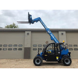 2018 GENIE GTH2506 5500 LB DIESEL TELESCOPIC FORKLIFT TELEHANDLER PNEUMATIC 4WD ENCLOSED CAB STOCK # BF243808-WVB - United Lift Used & New Forklift Telehandler Scissor Lift Boomlift