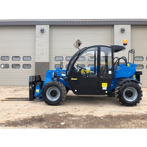 2018 GENIE GTH2506 5500 LB DIESEL TELESCOPIC FORKLIFT TELEHANDLER PNEUMATIC 4WD ENCLOSED CAB STOCK # BF243808-WVB - United Lift Used & New Forklift Telehandler Scissor Lift Boomlift