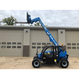 2018 GENIE GTH2506 5500 LB DIESEL TELESCOPIC FORKLIFT TELEHANDLER PNEUMATIC 4WD ENCLOSED CAB STOCK # BF243808-WVB - United Lift Used & New Forklift Telehandler Scissor Lift Boomlift