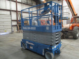 2008 GENIE GS3232 SCISSOR LIFT 32' REACH ELECTRIC SMOOTH CUSHION TIRES 308 HOURS STOCK # BF9104529-169-WIB - United Lift Used & New Forklift Telehandler Scissor Lift Boomlift