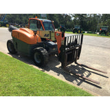 2012 JLG G5-18A 5500 LB DIESEL TELESCOPIC ENCLOSED CAB FORKLIFT 4WD 940 HOURS STOCK #  BF944519-ACGA - United Lift Used & New Forklift Telehandler Scissor Lift Boomlift