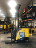 2019 YALE NDR035EB 3500 LB DEEP REACH 48" ELECTRIC FORKLIFT 138/320 3 STAGE MAST SIDE SHIFTER STOCK # BF9265149-ZLSC - United Lift Equipment LLC