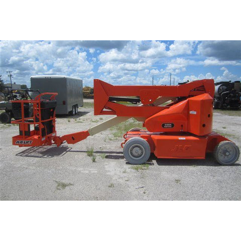 2007 JLG E400AN ARTICULATING BOOM LIFT AERIAL LIFT 40' REACH 48V ELECTRIC STOCK # BF9234269-329-MFLS - United Lift Equipment LLC