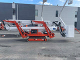 2021 EASY LIFT 87-48AJ CRAWLER BOOM LIFT ARTICULATING WITH JIB ARM LIFT DIESEL 87' REACH TRAX TIRES 1910 HOURS STOCK # BF91098739-NLPA - United Lift Equipment LLC