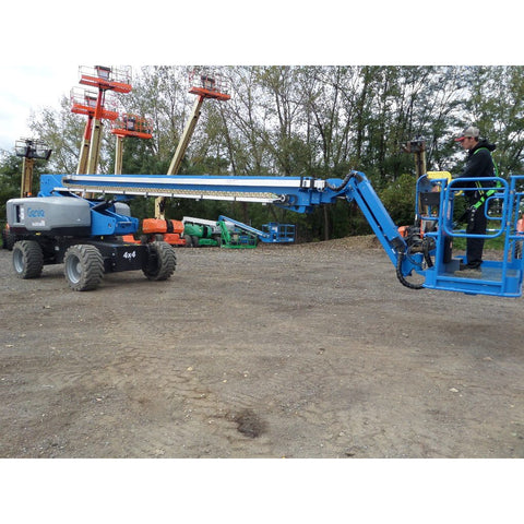 2017 GENIE S85 TELESCOPIC BOOM LIFT AERIAL LIFT 85' REACH DIESEL 4WD BRAND NEW STOCK # BF1355879-145-VAOH - United Lift Used & New Forklift Telehandler Scissor Lift Boomlift