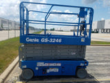 2007 GENIE GS3246 SCISSOR LIFT 32' REACH ELECTRIC SMOOTH CUSHION TIRES 390 HOURS STOCK # BF959619-WIBIL - United Lift Used & New Forklift Telehandler Scissor Lift Boomlift