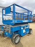 2012 GENIE GS3369RT DUAL FUEL ROUGH TERRAIN SCISSOR LIFT 33′ REACH 4WD 1109 HOURS STOCK # BF9128529-WIB - United Lift Used & New Forklift Telehandler Scissor Lift Boomlift