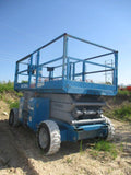 2011 GENIE GS3384RT SCISSOR LIFT 33' REACH DIESEL ROUGH TERRAIN 4WD 1741 HOURS STOCK # BF9154579-WIB - United Lift Used & New Forklift Telehandler Scissor Lift Boomlift