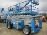 2002 GENIE GS5390RT SCISSOR LIFT 53' REACH DUAL FUEL ROUGH TERRAIN 4WD 2181 HOURS STOCK # BF9135529-WIB - United Lift Used & New Forklift Telehandler Scissor Lift Boomlift