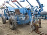 2006 GENIE GTH1056 10000 LB DIESEL TELESCOPIC FORKLIFT TELEHANDLER PNEUMATIC 4WD 5743 HOURS STOCK # BF9328549-WIB - United Lift Used & New Forklift Telehandler Scissor Lift Boomlift
