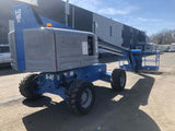 2006 GENIE S45 TELESCOPIC STRAIGHT BOOM LIFT AERIAL LIFT WITH JIB ARM 45' REACH DIESEL 4WD 2025 HOURS STOCK # BF9498749-NLPA - United Lift Equipment LLC