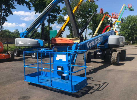 2016 GENIE S65 TELESCOPIC BOOM LIFT AERIAL LIFT 65' REACH DIESEL 4WD 2122 HOURS STOCK # BF9748569-BUFPA - United Lift Equipment LLC