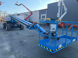 2019 GENIE S85XC TELESCOPIC STRAIGHT BOOM LIFT AERIAL LIFT WITH JIB ARM 85' REACH DIESEL 4WD 1640 HOURS STOCK # BF91198739-NLPA - United Lift Equipment LLC